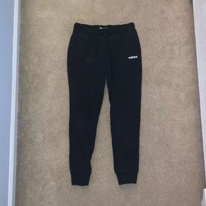 ADIDAS- black joggers